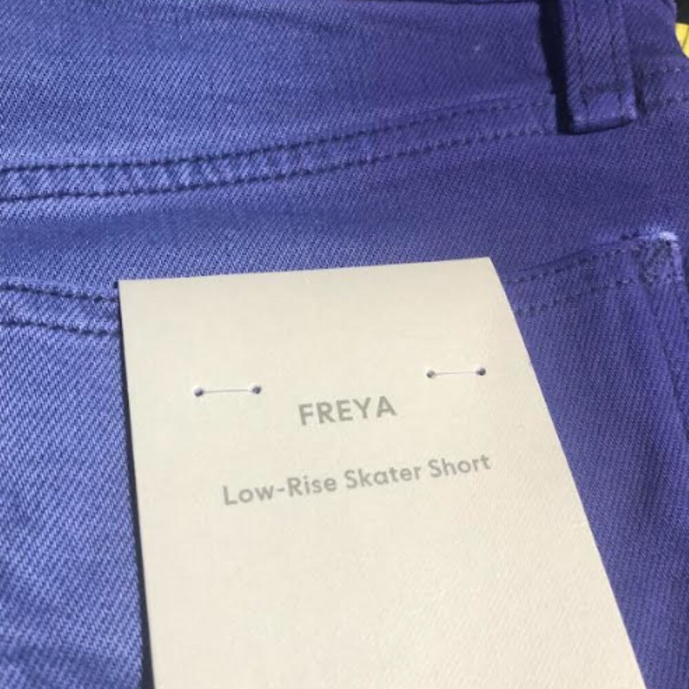 Hudson Jeans Freya Mid-Rise Skater Short Ombre NWT Sz 25 - Picture 4 of 7